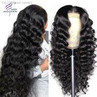 Pre Plucked Loose Wave Glueless Wig Jet Black 5x5 Water Loose Lace Closure Wig 180 Density Transparent Lace Human Hair Wigs [ Hot sell ] tool center