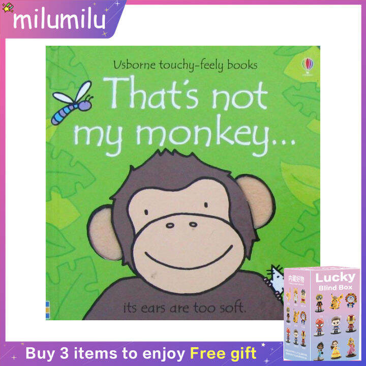 milumilu Original English book Usborne That's not my monkey Touch book ...