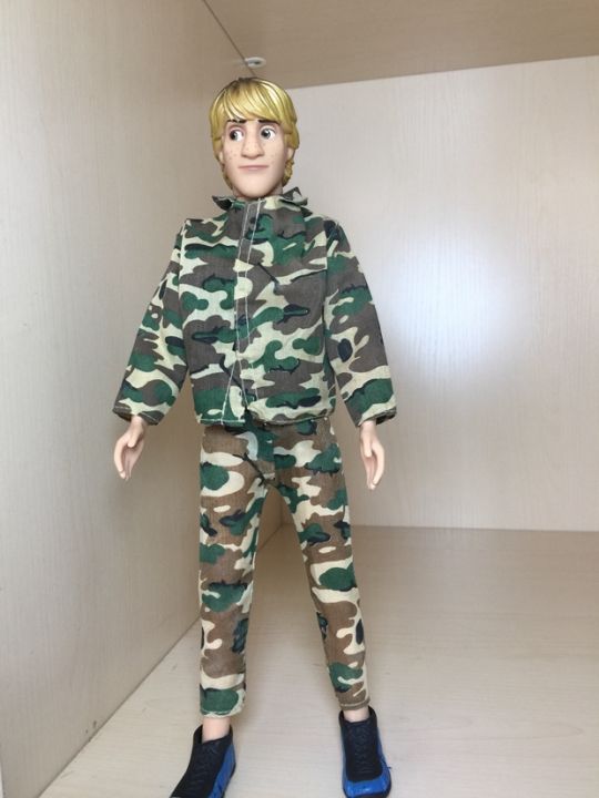 cute rare Kristoff prince man doll joint play house toy kids birthday gift