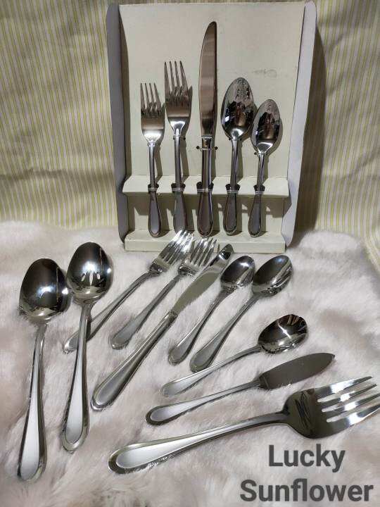 Made in Vietnam..ONEIDA Joann 45 Pc Flatware Set Good For 8 Person (sold by set) Lazada PH