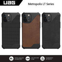 UAG Metropolis LT Series เคสสำหรับ iPhone 14 Pro Max/ iPhone 11 12 13 Pro Max/ iPhone 12 13 Mini / XS Max/xr/ 6S 6 7 8 Plus เคสโทรศัพท์ขนนกน้ำหนักเบากันกระแทกแข็งแกร่งบางมหานครที่ขรุขระ Lt. ฝาครอบป้องกันหนังอิตาเลี่ยนเนื้อนิ่ม