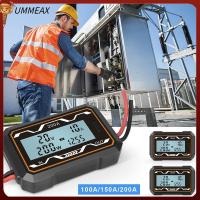 UMMEAX 100/150/200A เครื่องทดสอบแบตเตอรี่โวลต์มิเตอร์ LCD แอมมิเตอร์วิเคราะห์พลังงานวัตต์ดิจิตอลความแม่นยำสูง