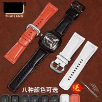 Suitable for the new Aigler mechanical big bang leather watch strap 28mm white cowhide accessories