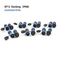 IP68 SP13 Waterproof connector 2Pin 3pin 4pin 5pin 6pin 7pin cable connectors Plug and socket Connector Aviation Plug