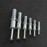 5/6/7/8/10/12mm Expand Nail Bolt Set Sleeve Drywall Anchor With Screw Self Drilling Wall Plug Home Pierced for Gypsum Nails Screws Fasteners