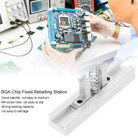 ตัวยึดทำใหม่ด้วยตนเองฐาน Reballing BGA ง่ายต่อการปรับเสถียรดีที่ทนต่อการกัดกร่อนพร้อมประแจหกเหลี่ยมสำหรับตาข่ายเหล็กความร้อนโดยตรงขนาดเล็ก