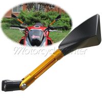 Universal CNC Aluminum Rearview Blue Anti-glare Mirrors For Ducati Monster S2R S4R 821 Dark Stripe Hypermotard 796 1100 EVO/S