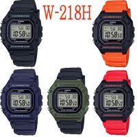 Casio Digital นาฬิกาข้อมือทรงสปอร์ต สายเรซิ่น รุ่น W-218H-1A/W-218H-2A/W-218H-3A/W-218H-4B/W-218H-4B2/W-218HC-2A/W-218HC-4A/W-218HC-4A2/W-218HC-8A/W-218HD-1A ของแท้ 100% ประกันศูนย์ casio 1 ปี