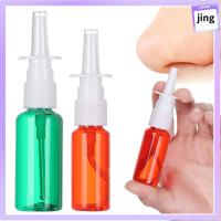 JING 5/10/20/30/50ml พลาสติกครับ หมอก เครื่องจ่าย ภาชนะรีฟิล เครื่องพ่นจมูกเปล่า ขวดหยดจมูก ขวดสเปรย์