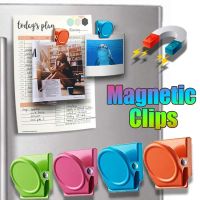 Magnetic Metal Clips Refrigerator Whiteboard Wall Fridge Magnetic Memo Note Clips Magnets Metal Clip