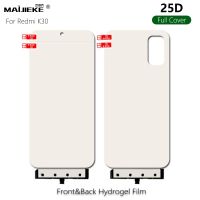 HD Full Cover Front Back Soft Hydrogel Film For Xiaomi redmi k30 Screen protector Film With Fix Tools Not Glass