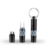 2 In 1 Ciggar Drill Holder Pocket Cigaar Puncher Needle Smking Accessories