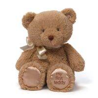 Baby d My 1st Teddy Bear Tan Soft Toy 10 Inches. Authentic Soft Toy from d. Local Seller. Cute and Cuddly Baby Gift Soft Toy.