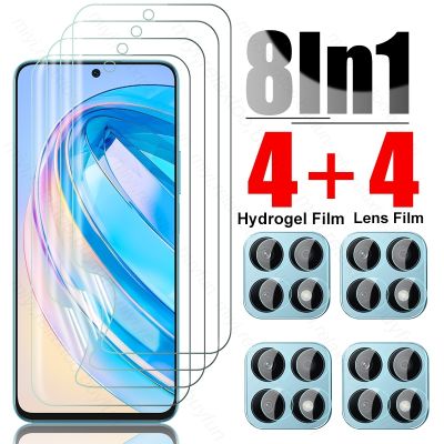 Camera Glass Soft Hydrogel Film Screen Protector For Honor X8a 4G Not Glass HonorX8a Honar Honer X 8a X8 a 4G 2023 CRT-LX1 6.7