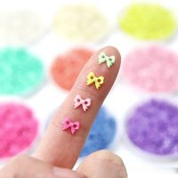 100pcs 6X8mm Mini Butterfly Buttons For DIY Cartoon Doll Clothes Candy Color Scrapbooking 2 Holes Buttons Sewing Accessories Haberdashery