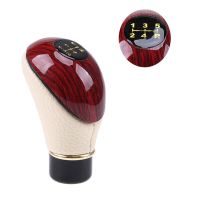 Universal Manual Car Leather Gear Stick Shift Knob Shifter Lever Handle 5-Speed