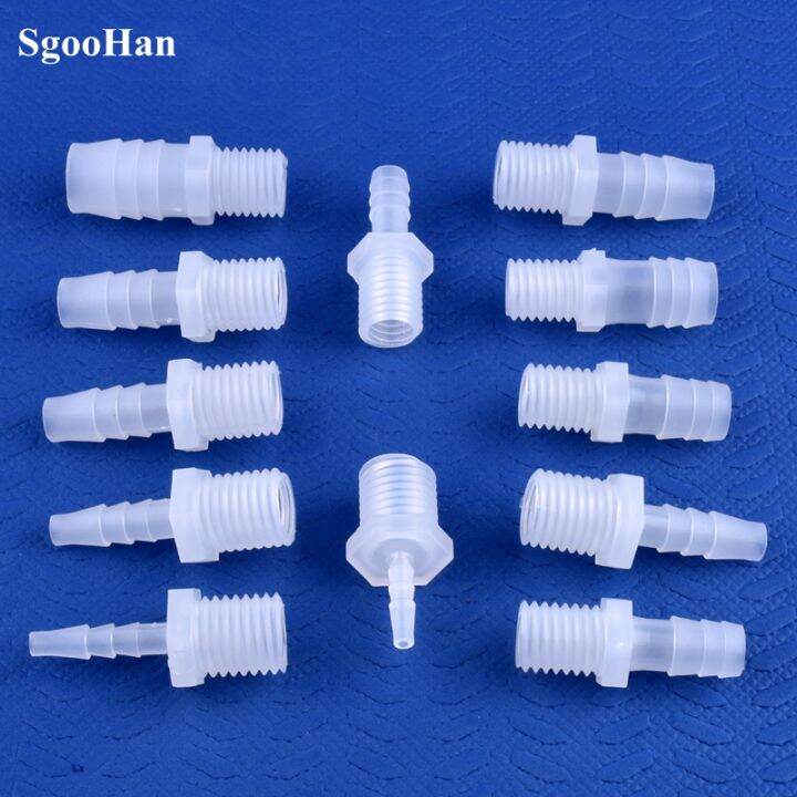 5-200pcs-big-size-m14-m16-thread-to-3-9-16mm-pp-pagoda-direct-connectors-irrigation-water-pipe-hose-joint-aquarium-tank-adapter