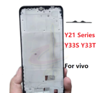 กรอบจอแอลซีดีสำหรับ Vivo Y21S Y21T Y33S Y33T Y21A Y21G Y21E กรอบกลาง