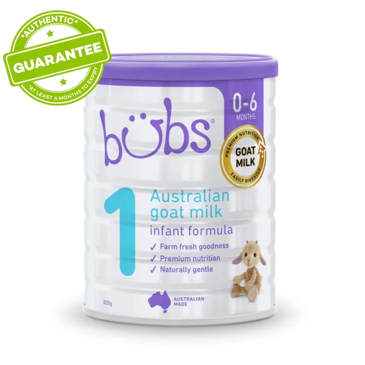 Bubs Organic Australian Goat Milk Infant Formula Stage 1 800G
