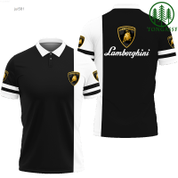 black Summer Lamborghinis - 3d all over printed polo shirt, size S 5xl{attractive} high-quality