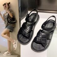 Xăng Đan Phong Cách ulzzang Cho Nữ Giày Nữ Mùa Hè 2023 Phù Hợp Với Tất Cả