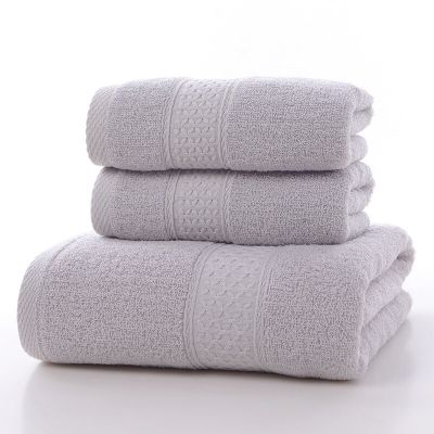 【CC】 Luxury Set 2 Washcloth And1 Hotel Soft Cotton Highly Absorbent for The