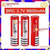 [3ก้อน] igootech UltraFire 9800 mAH 18650 Rechargeable lithium Li-ion Battery ถ่านชาร์จ ถ่านไฟฉาย แบตเตอรี่ อเนกประสงค์ ขนาด 9800 mAH สำหรับ ไฟฉาย, อุปกรณ์รักษาความปลอดภัย, LED Floodlight, LED Spotlight, ของเล่น