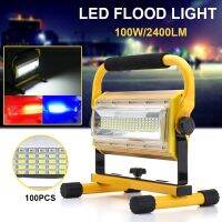 โคมไฟเอนกประสงค์ Floodlight rechargeable 100w