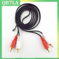 2RCA Male to 2 RCA Male Connector Cable Stereo Dual Audio Wire Extension Cable AV for DVD TV CD Sound Amplifier QB7LA