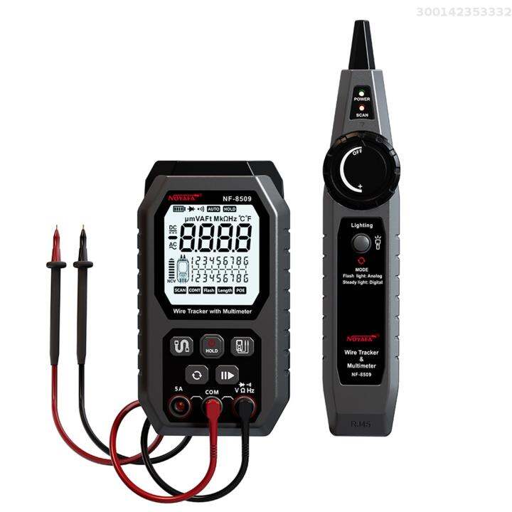 NOYAFA Network Cable Tester Wire Tracker with Multimeter