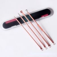 9/7/4Pcs/Set Acne Blackhead Comedone Pimple Remover Needles Stainless Steel Extractor Pore Cleaner Face Cleansing Tools