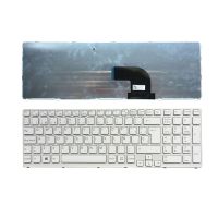 Spanish Laptop Keyboard for Sony Vaio SVE17 SVE1711 SVE1712 SVE1713 SVE1712L1E SVE1713G1EW SVE1711C5E SVE171c11v keyboard White