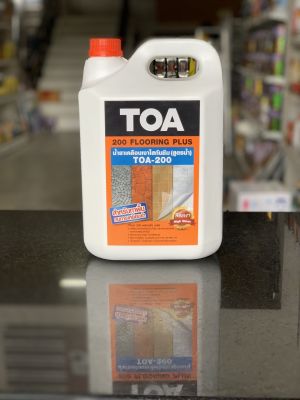 น้ำยาเคลือบเงาใสกันซึม (5 ลิตร) TOA-200 ออกใบกำกับภาษีได้ น้ำยาเคลือบหิน สำหรับทาพื้น (สูตรน้ำ)