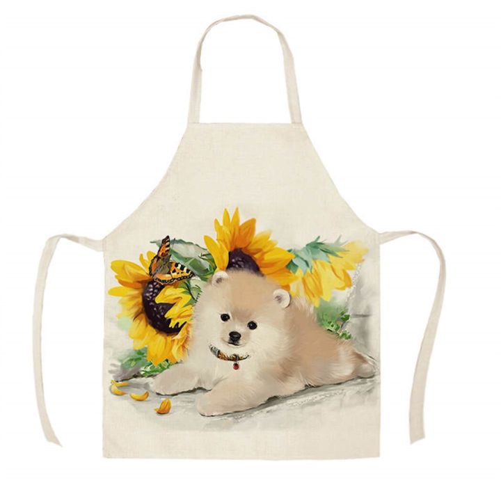 cute-cat-style-cartoon-animal-cat-pattern-kitchen-for-women-bibs-household-cleaning-pinafore-home-cooking-aprons-chef-apron-bib