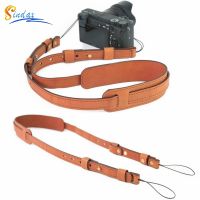 ❈❒ Universal SLR Camera Single Shoulder Strap Photographer Leather Decompression Handmade Retro Shoulder Strap For Canon Nikon Sony