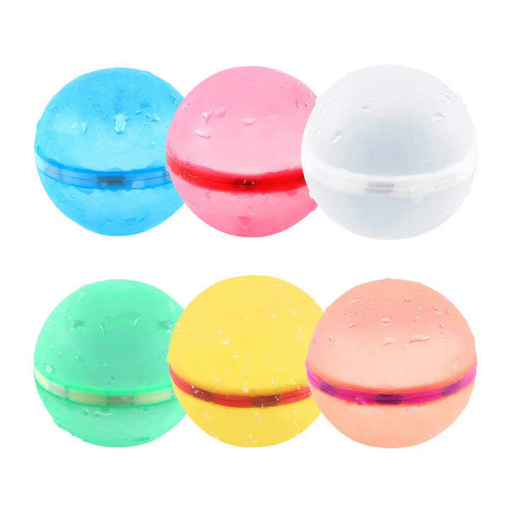 Reusable Water Splash Balls Water Balloons Absorbent Ball Pool