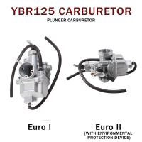 คาบูเรเตอร์มอเตอร์ไซค์สำหรับ YBR125 YBR 125 125CC ระบบเครื่องยนต์เชื้อเพลิง Euro II