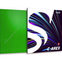 ดาบ Ares สีเขียวสีชมพู Forehand Pips-In ปิงปองยางด้วยฟองน้ำสำหรับ40ลูกวัสดุใหม่