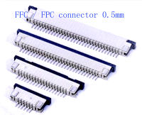 10ชิ้น FFC/FPC ตัวเชื่อมต่อ0.5มม. 4Pin 5 6 7 8 10 12 14 16 18 20 22 24 26 28 30P ลิ้นชักชนิดริบบิ้นแบบแบนคอนแทคด้านบน Fpc