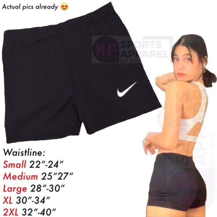 BLACK VOLLEYBALL SPANDEX SHORTS HIGH QUALITY Lazada PH