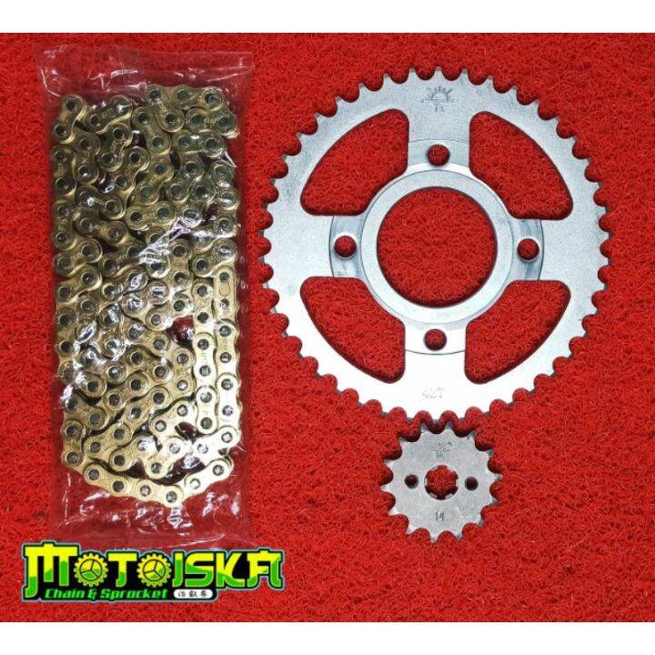 BAJAJ CT 150 boxer Chain & Sprocket Lazada PH