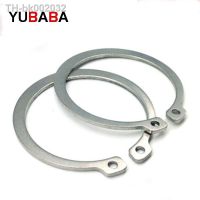 ❈♘✎ 50PCS/LOT M6 - M18 Circlips for shaft type A shaft retaining ring circlip card outer snap ring 304 stainless steel clamp spring