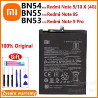 Original XIAO MI 5020MAh BN53 BN54 BN55แบตเตอรี่สำหรับ Xiaomi Redmi Note 9 Pro/Note9 5G/10X 4G/หมายเหตุ9S + ฟรีชุดเครื่องมือ.