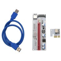 USB 3.0 Pcie PCI-E Express 1X To 16X GPU Extender Riser Card Adapter