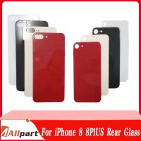 1PCS Back Battery Cover Glass iPhone 8 Repair Rear Housing Cracked Hole