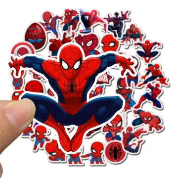 Adorable Spider-Man Superhero Sticker Art  Spiderman stickers, Superhero  stickers, Superhero wallpaper