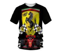 xzx180305  F1  Scuderia Ferrari2023 Signature 3D T-Shirt 40