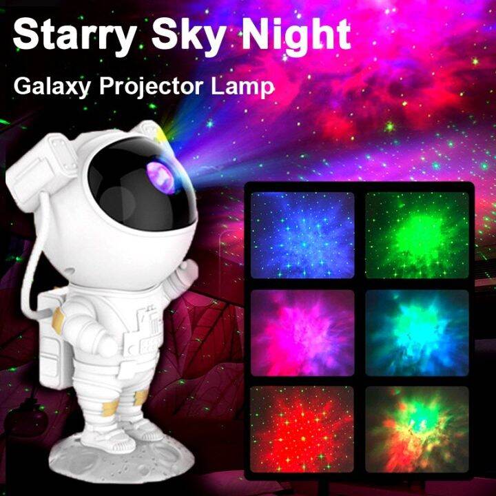 led-galaxy-projector-night-lights-with-remote-astronaut-starry-sky-projection-lamp-for-children-gift-home-room-decoration