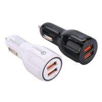 10Pcs Quick Charger 2 USB Port Fast Charging Car Charger Adapter 5v/9v/12v 3.1A Fast Phone Charger For Samsung Galaxy