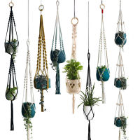 Hot sales 100 handmade macrame plant hanger flower pot hanger for wall decoration countyard